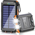 39800mAh Solar Power Bank: Fast Dual USB Charger