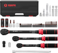 Torque Wrench Set 1/4, 3/8 & 1/2 Drive - 47PCS Click Kit