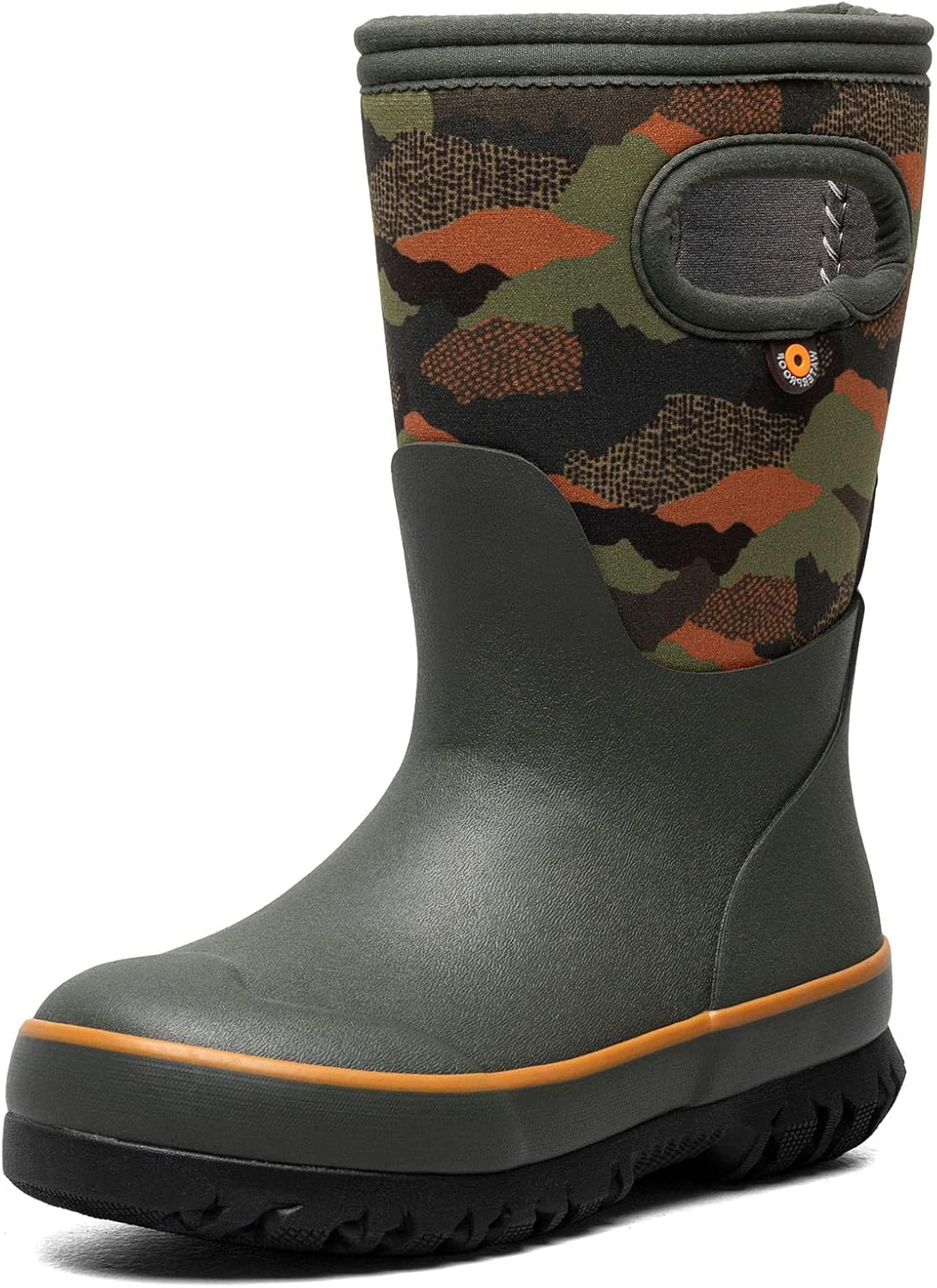 BOGS Grasp Kids Waterproof Rain Boots for All-Weather Fun