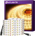 HitLights LED Strip Lights Warm White 3000K 16.4ft - Dimmable Tape