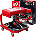 BIG RED Torin 260lbs Red Rolling Automotive Creeper Garage Seat