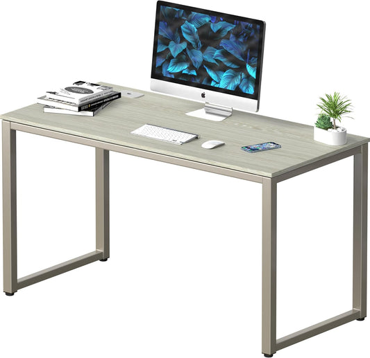 Spacious 48-Inch Maple Office Desk by SHW