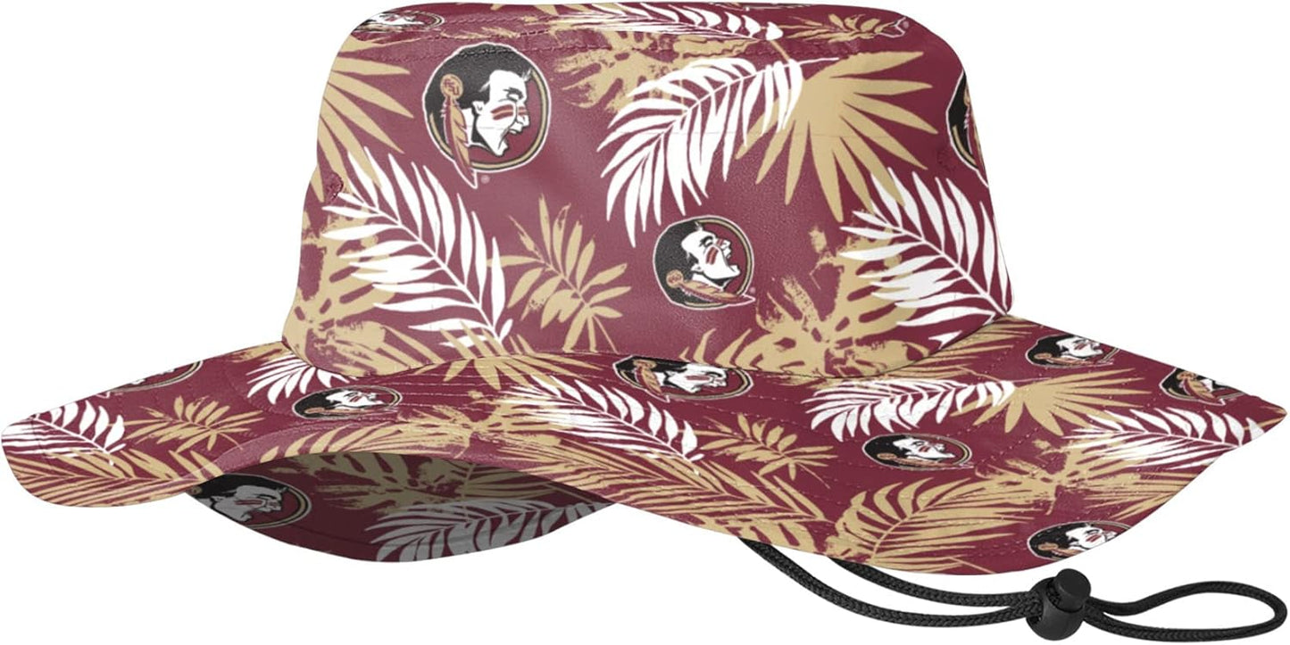 FOCO Men's Tropical Wide Brim Hat for Outdoor Comfort