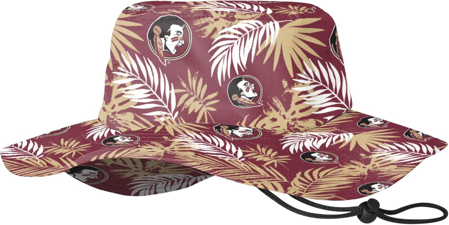 FOCO Men's Tropical Wide Brim Hat for Outdoor Comfort