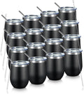 COMOOO 12oz Stainless Steel Wine Tumbler for All Occasions
