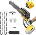 8 inch Mini Chainsaw Cordless for DeWalt 20V Max Battery - Compact