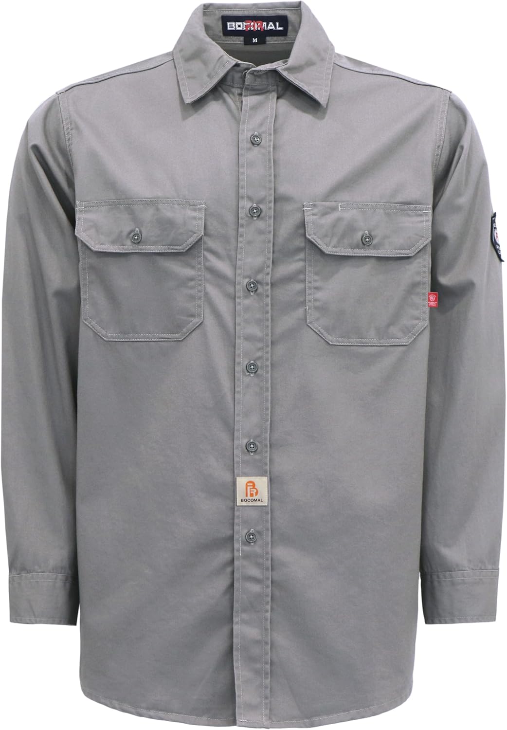 BOCOMAL FR Shirts Lightweight Welding Shirt for Men Safety
