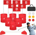 Golf Bucket Yard Game with Flag and Balls - 6 Hole Portable Course