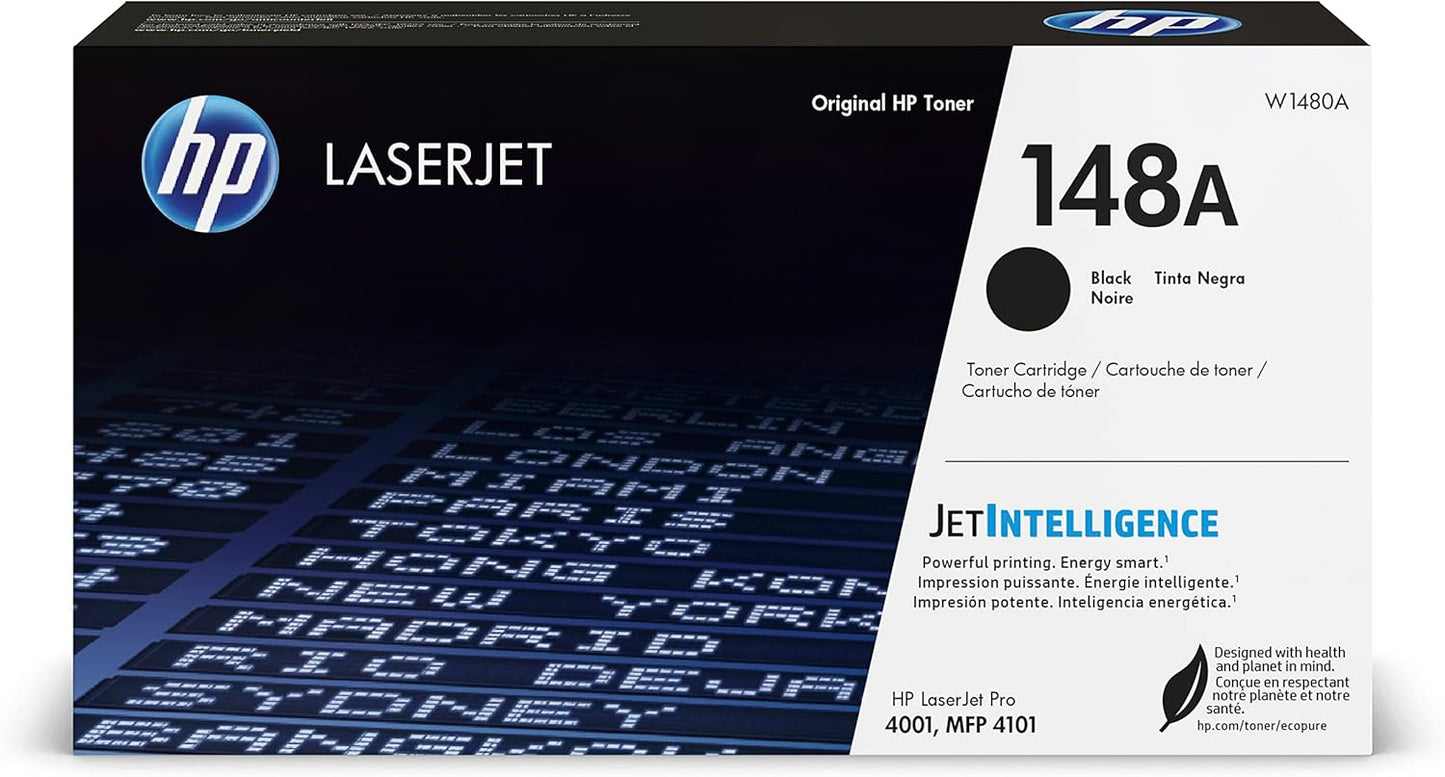 HP 148A Black Toner | Laserjet Pro 4001 Compatibility