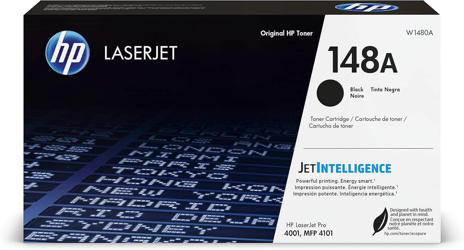 HP 148A Black Toner | Laserjet Pro 4001 Compatibility