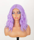 14 in Light Purple Wigs for Women - Shoulder Length Natural Wave Wig