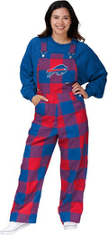 FOCO Women's Team Logo Bib Overalls - Team-Colored Fan Fit