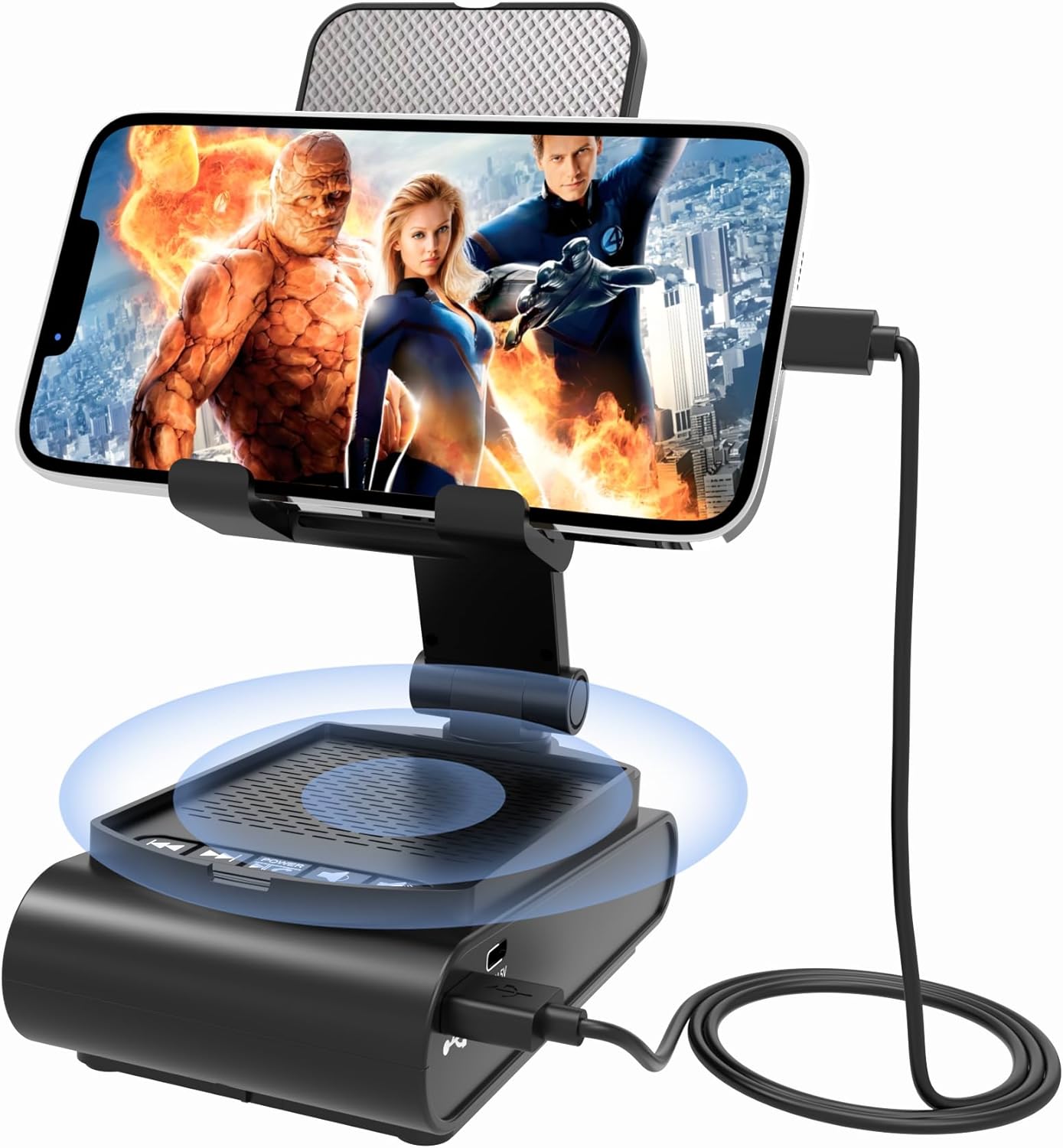 Wireless Speaker Stand for Men - HD Sound, Indoor/Outdoor Use