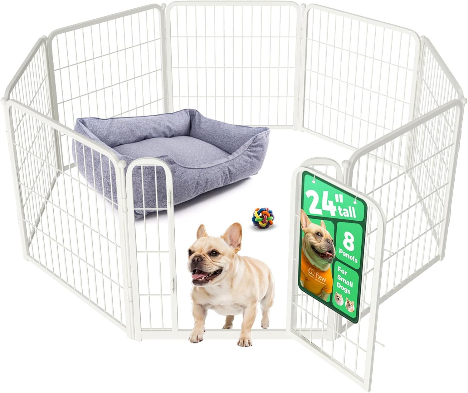 FXW Homeplus Unleashed Indoor Dog Playpen for Safe Play