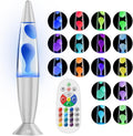 17 Colors Changing Lamp Liquid Motion 16 in Magma Lamp - Remote