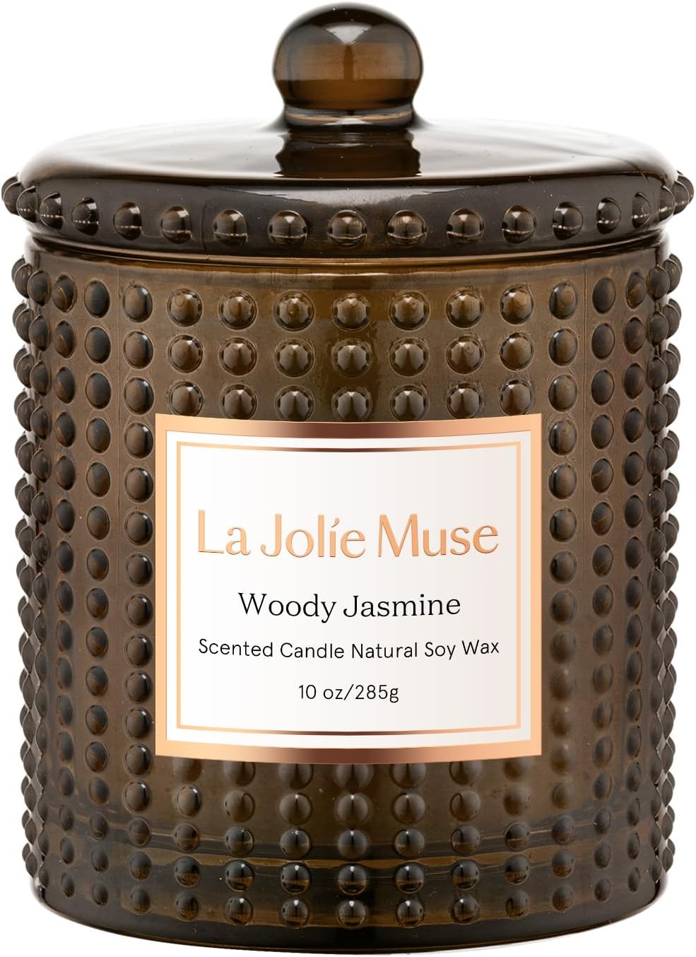 Woody Jasmine Candles for Home by LA JOLIE MUSE - Luxury Gift