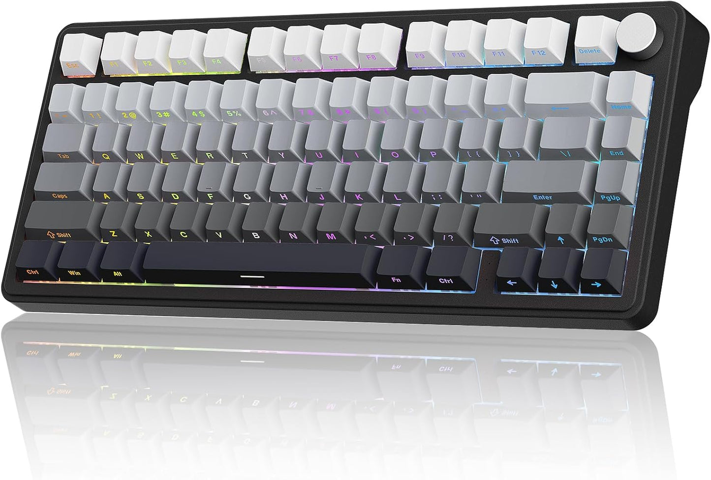 M75 Mechanical Keyboard: Hot Swappable, RGB Backlit, Compact Design