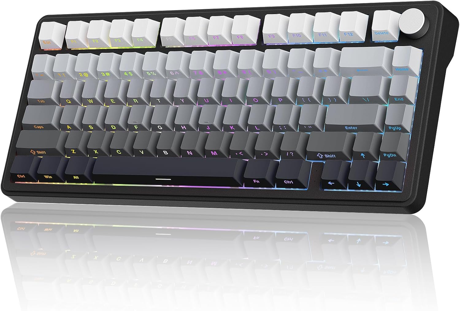 M75 Mechanical Keyboard: Hot Swappable, RGB Backlit, Compact Design