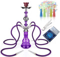 Hookah Set With Everything 4 Hose 22in Premium Hookah - Complete