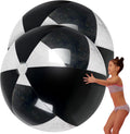 Giant 60 in Glitter Beach Ball Pack of 2 - Party Ready Fun