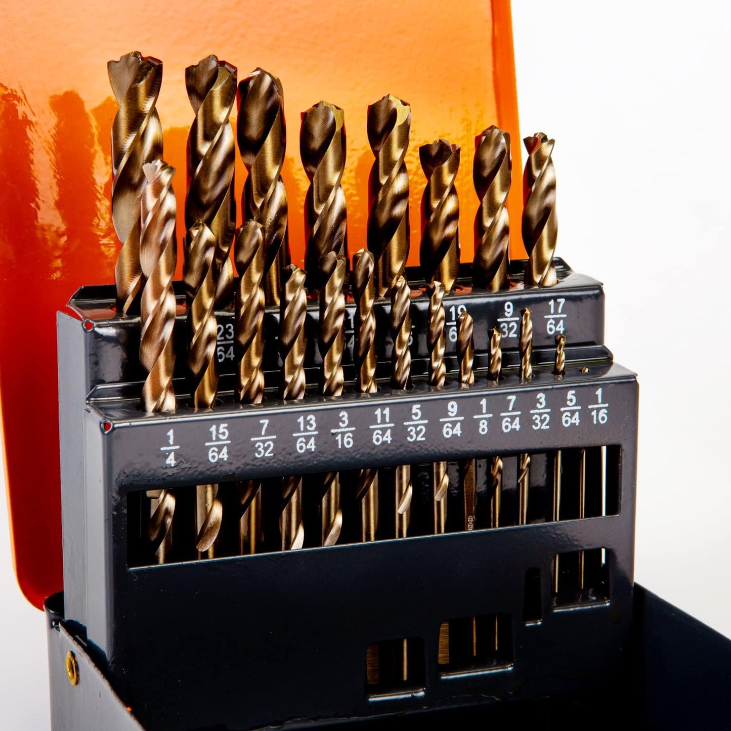 INTOO Hss Cobalt Drill Bits Set 21PCS for Precision Drilling