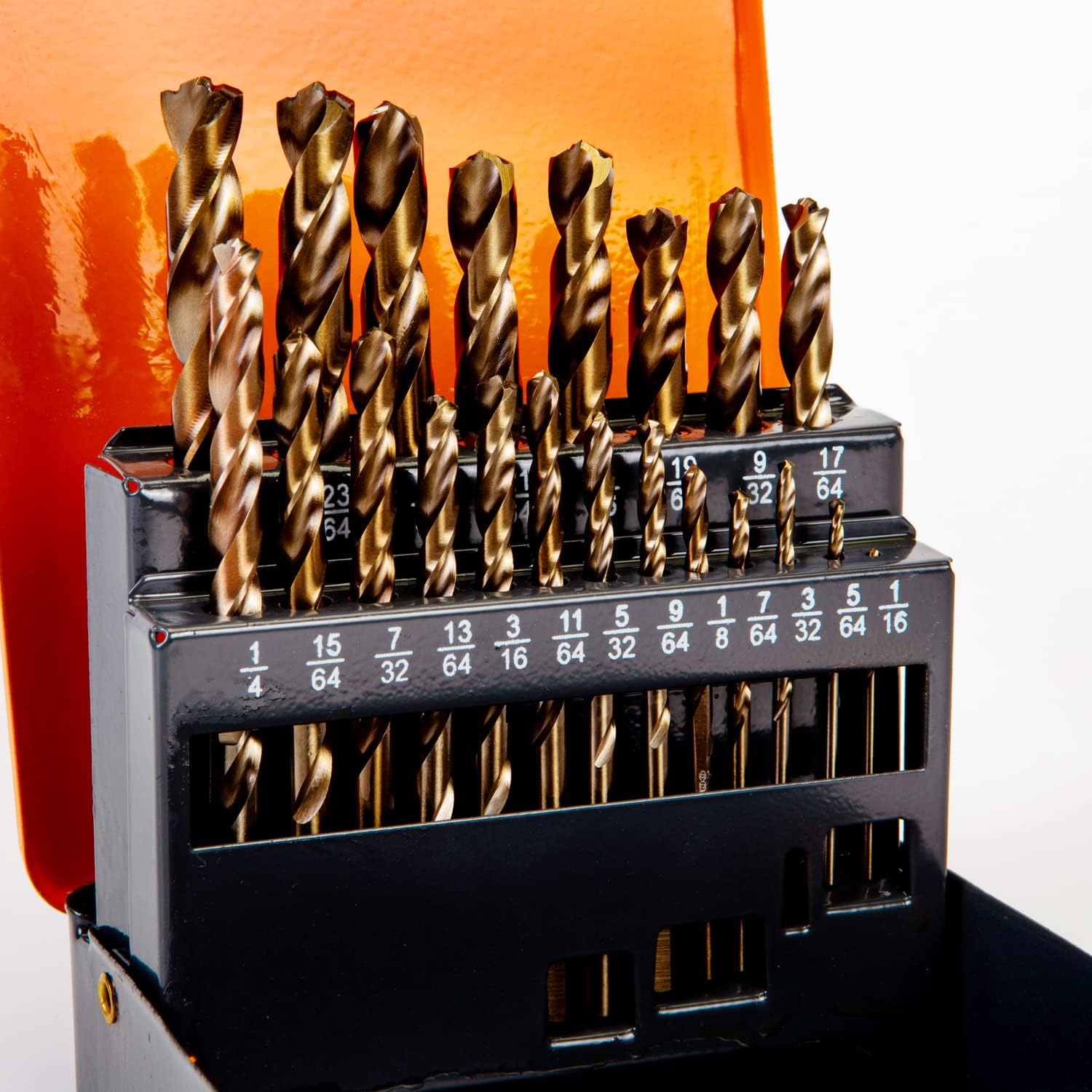 INTOO Hss Cobalt Drill Bits Set 21PCS for Precision Drilling