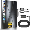 2024 Updated Amplified TV Antenna 1200 Miles Range - Indoor/Outdoor