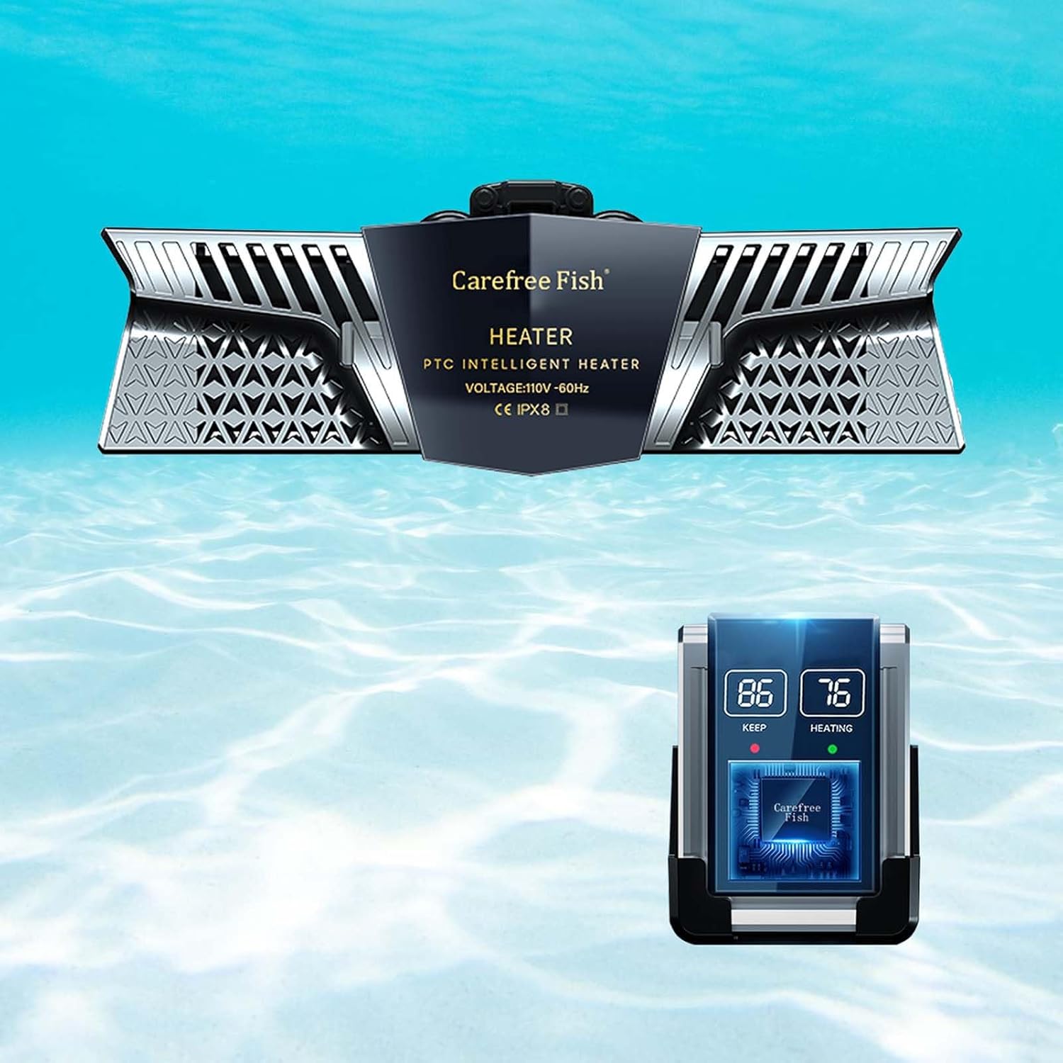 Fast & Accurate Carefree Fish Aquarium Heater