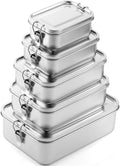 Stainless Steel Food Containers Bento Lunch Box Set - Leak Proof