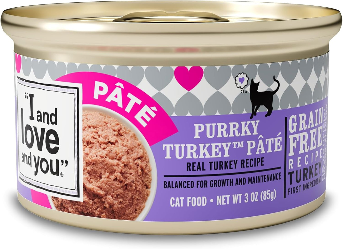 I and love and you Wet Cat Food - Purrky Turkey Pate Review