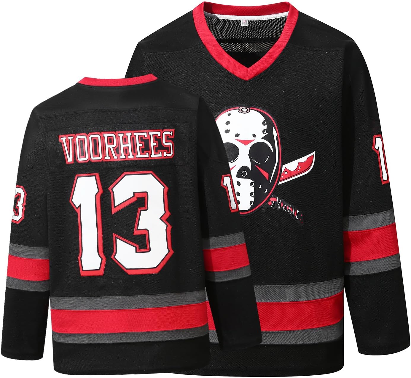 Men's Voorhees Jason 13 Friday Movie Ice Hockey Jersey Review