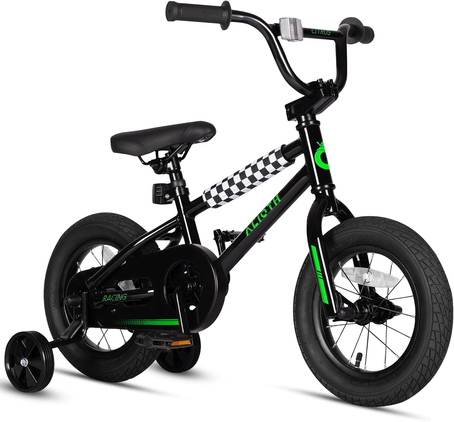 BMX Style Kids Bike with Training Wheels for Ages 2-14 Years