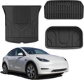 LASFIT Premium Extra Thick Trunk Mats Set for Model Y - Durable