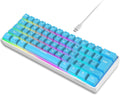 Snpurdiri 60% RGB Mini Gaming Keyboard - Portable Powerhouse