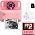 Kids Instant Print Camera for Toddlers - Fun Black & White Photos