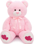 MaoGoLan Giant Pink Teddy Bear Plush 42 in - Large Valentines Gift