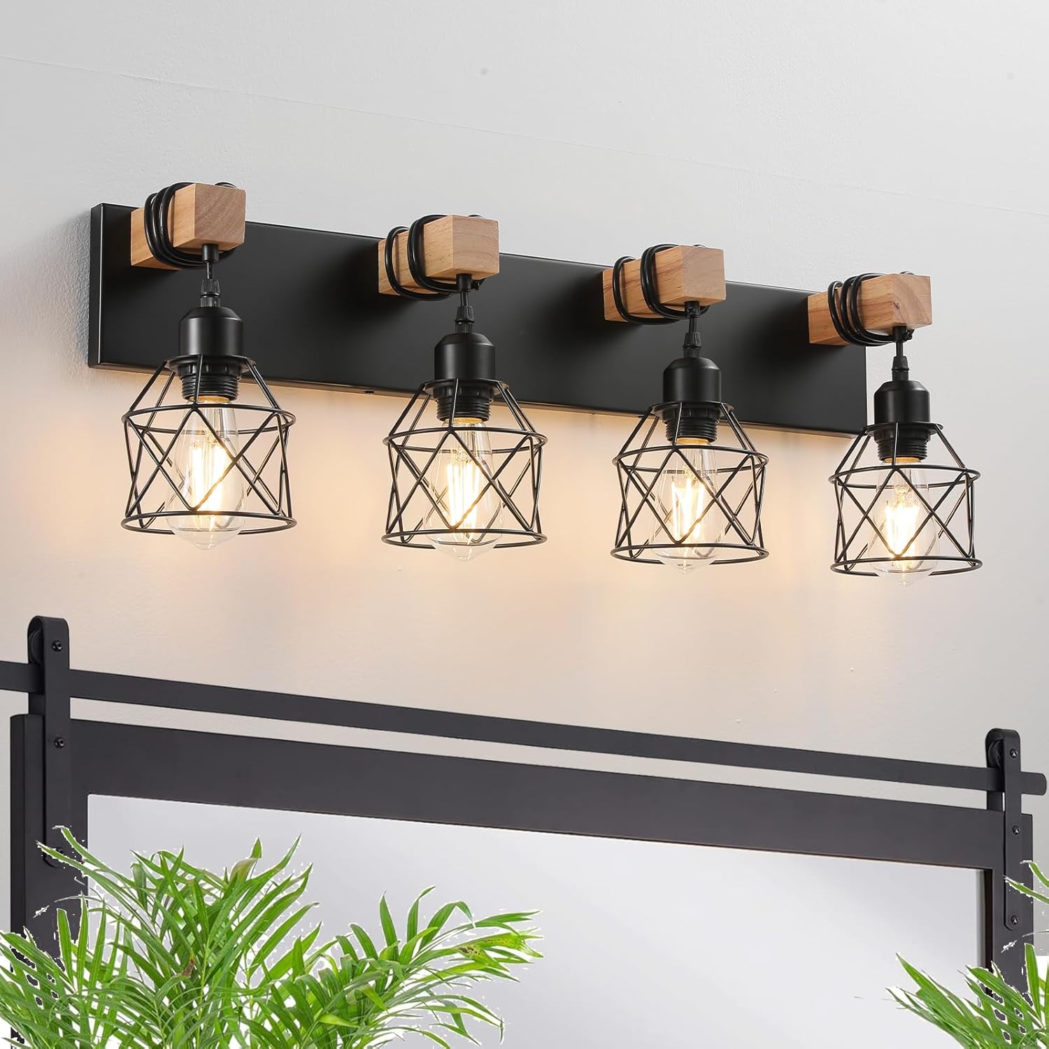 Farmhouse Vanity Light Fixture for Modern Bathroom Style Upgrade
