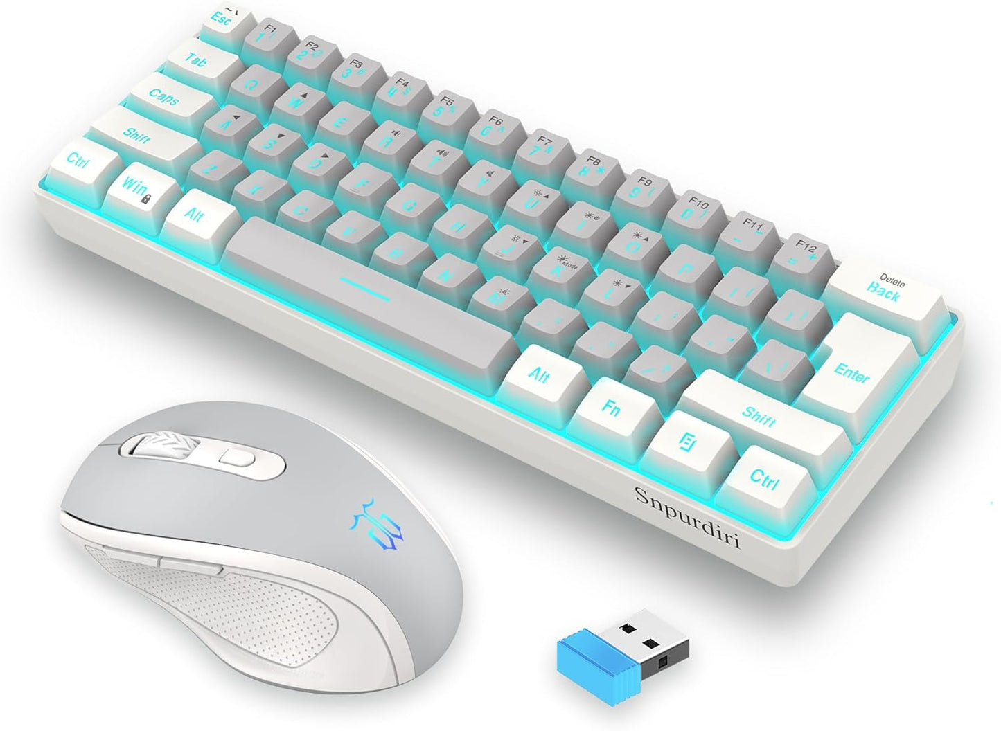 Snpurdiri 2.4G Wireless Gaming Keyboard and Mouse Combo Review