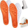 2 Pairs 4D Memory Foam Cloud Insoles for Men Size 11.5-12.5 - Trim