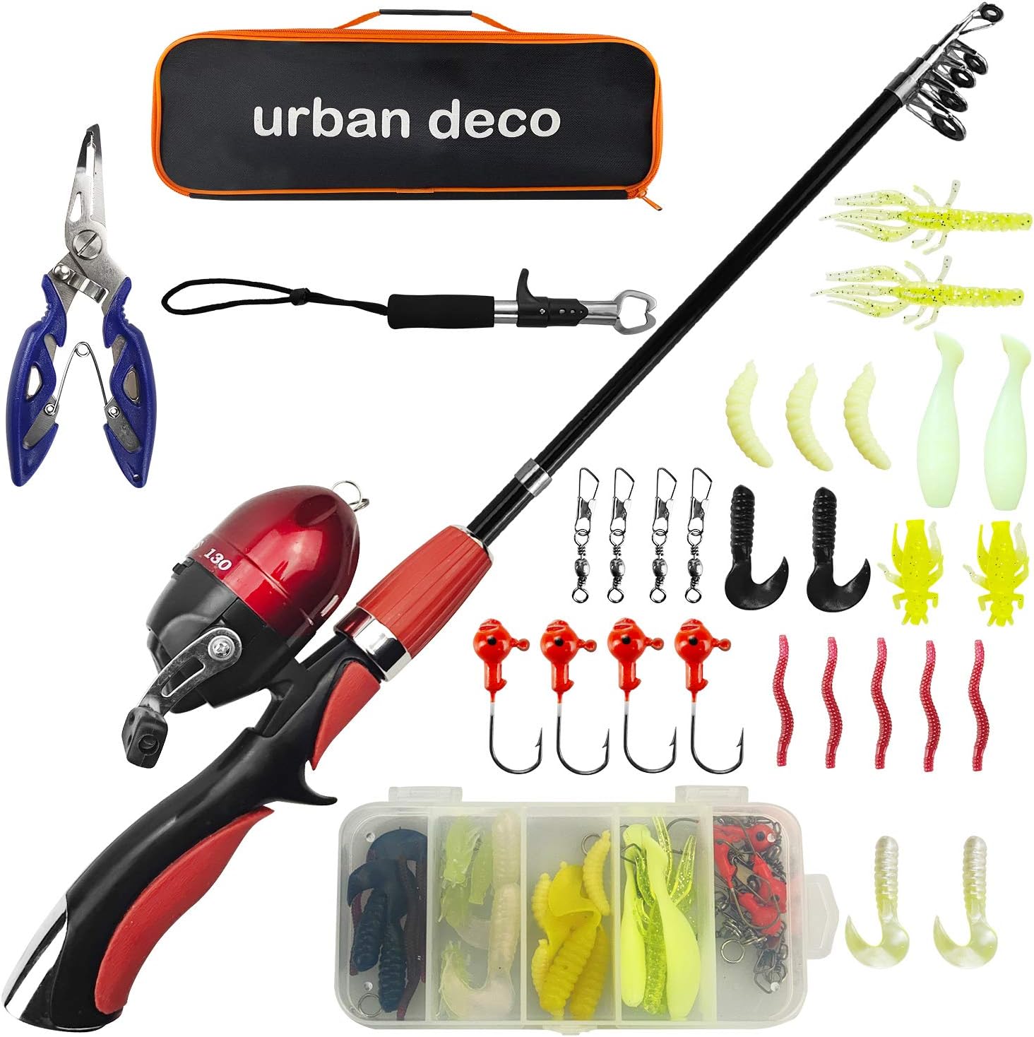Junior Angler's Dream: Portable Kids Fishing Pole Set
