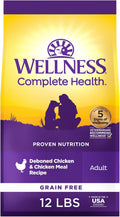 Wellness Complete Health Grain Free Dry Dog Food, Chicken - Natural