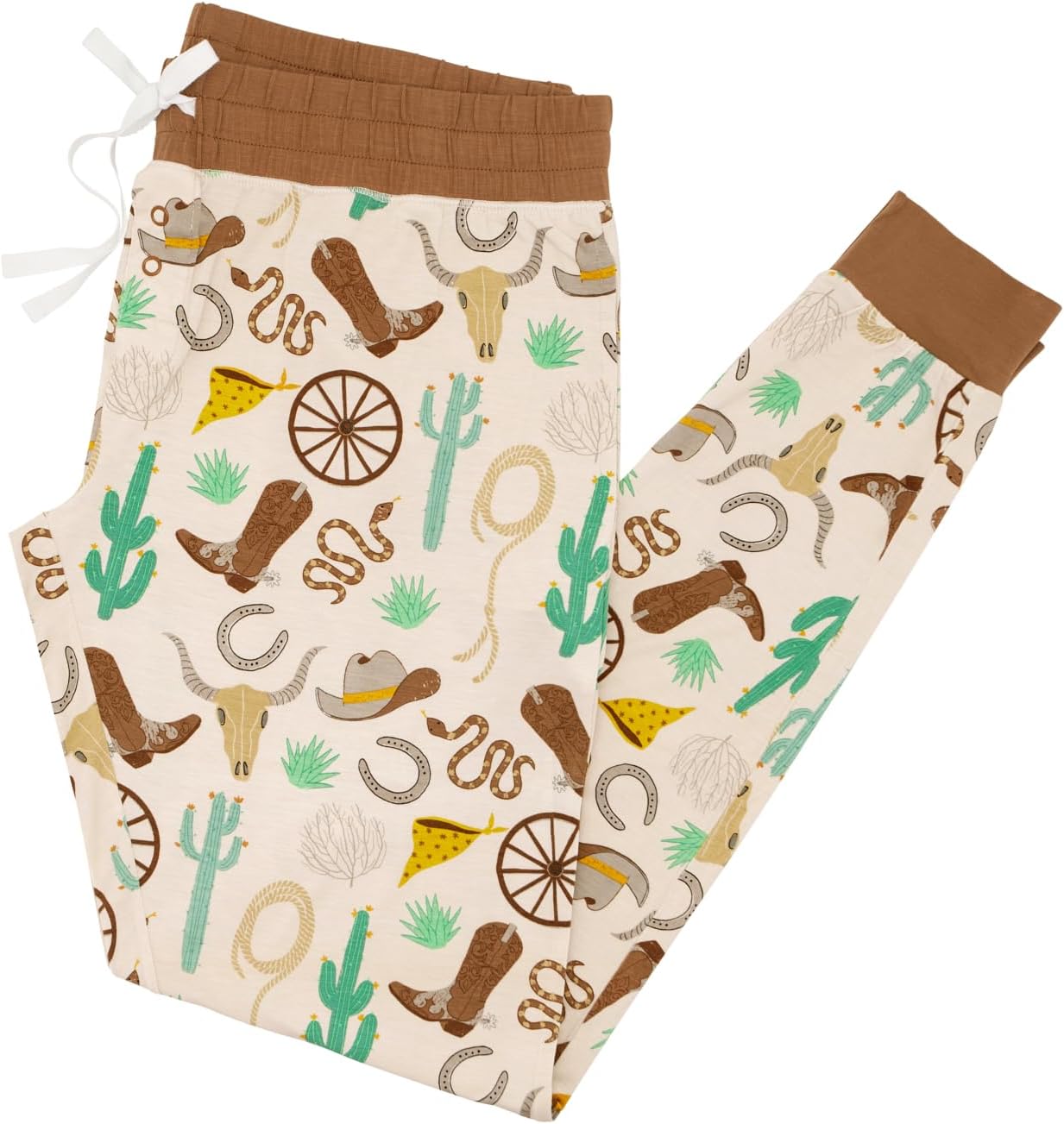 Comfy Jogger-Style Pajama Bottoms for Women, Family Matching