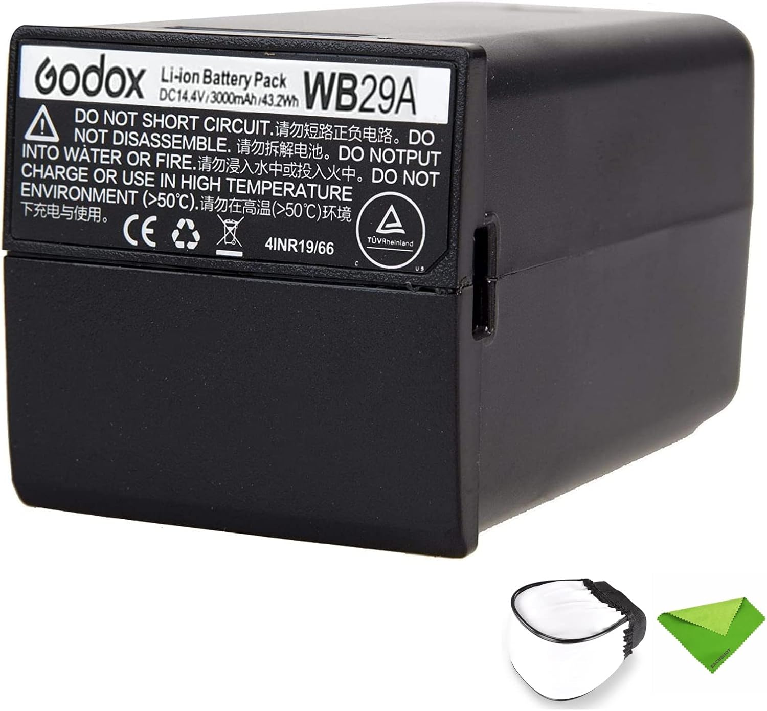 Godox WB29 Battery for AD200 AD200Pro AD300 Pro Flash Power
