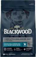 Blackwood Complete & Balanced Diet Dry Dog Food - Chicken Meal & Brown