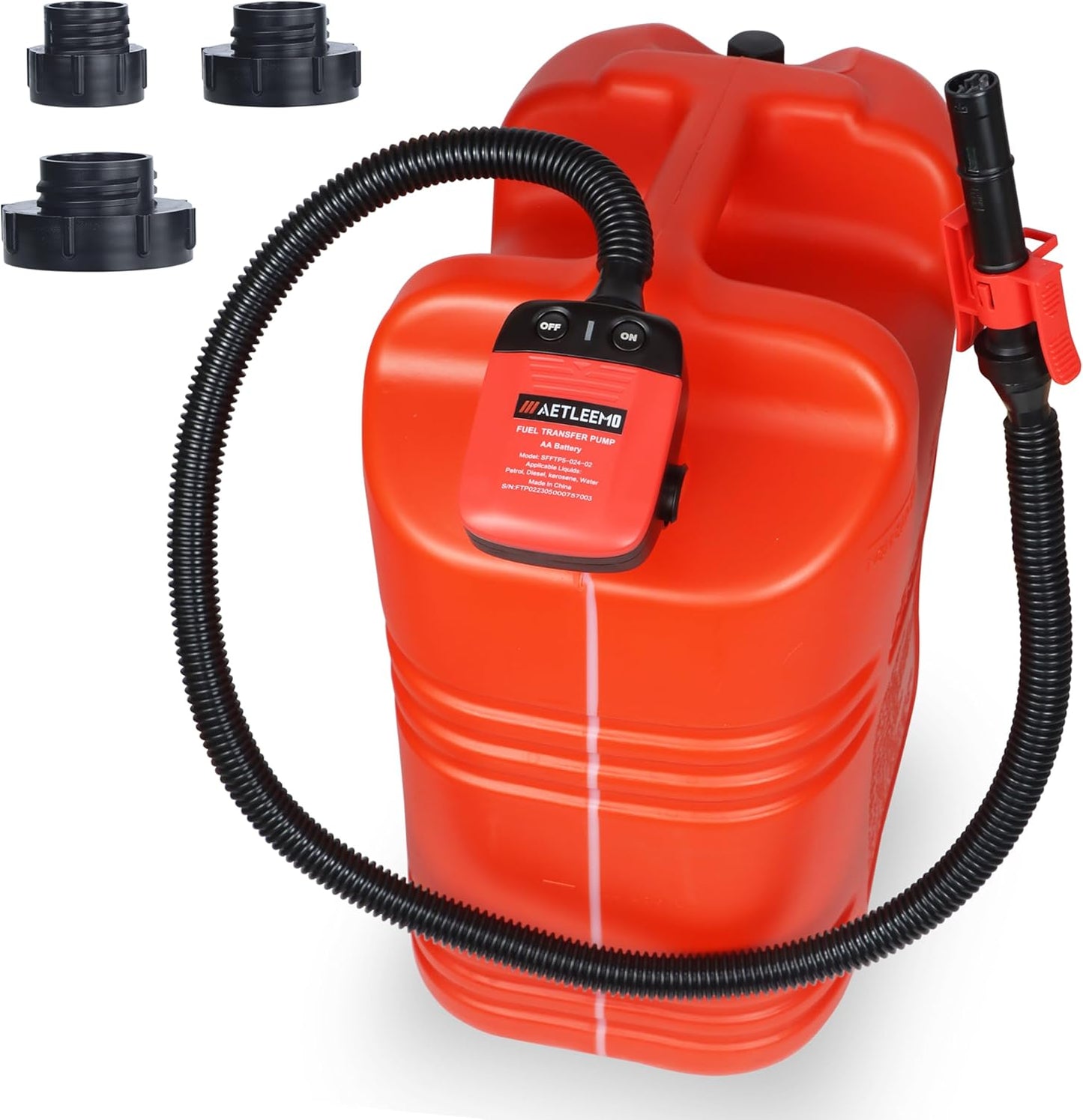 Automatic Fuel Transfer Pump with Auto-Stop Sensor for Easy Use