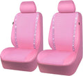 Bling Diamond Car Seat Covers Pink - Sparkly Front Seat