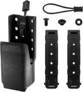 Tactical Radio Holster Molle Vest Mount - Rugged Hard Shell