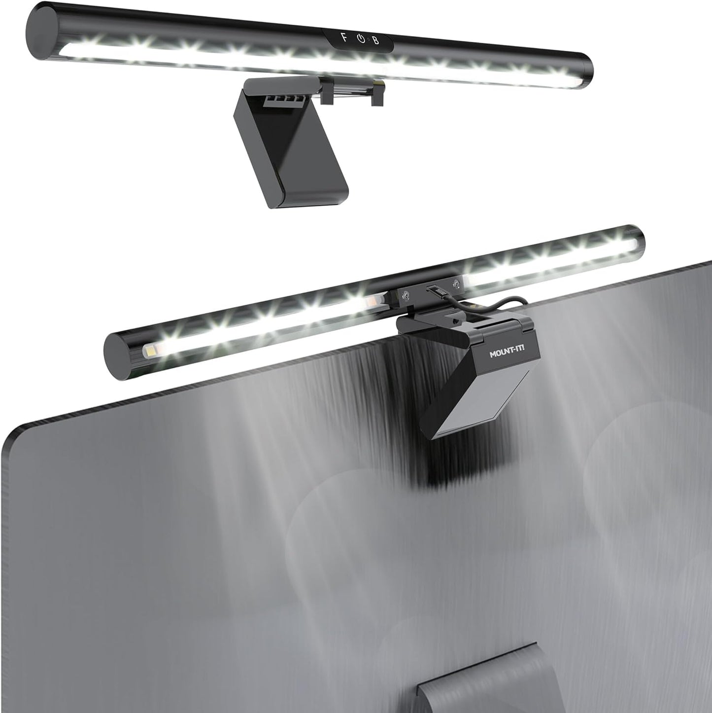 Mount-It! USB LED Monitor Light: Eye-Caring Desk Lamp