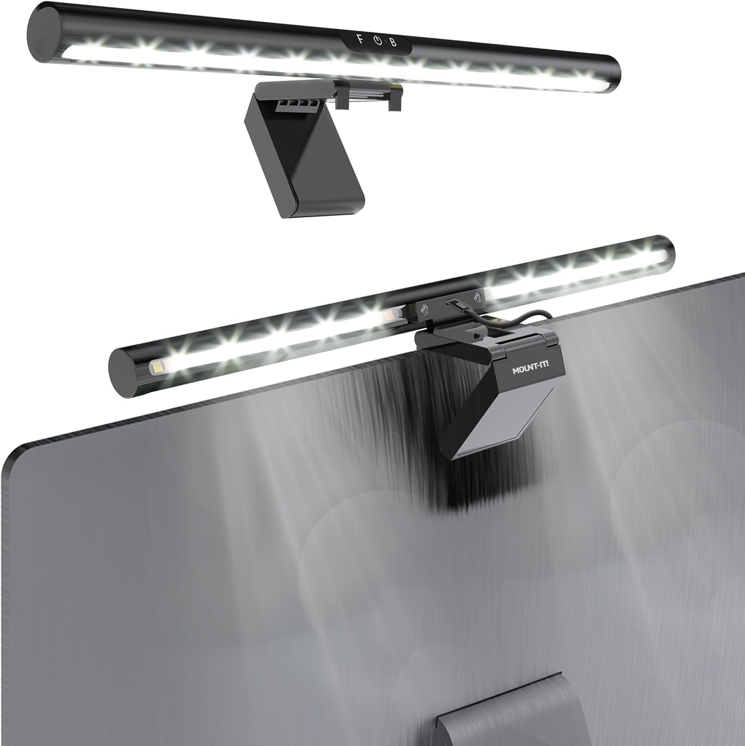 Mount-It! USB LED Monitor Light: Eye-Caring Desk Lamp