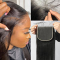 5x5 Transparent HD Lace Closure 12A Brazilian Virgin Hair - Silk
